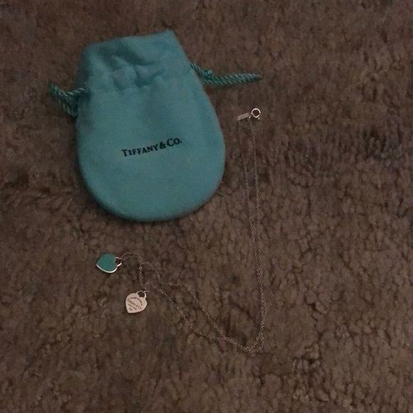 Tiffany & Co. Jewelry - SOLD Tiffany and Co Mini Double Heart Tag Pendant.